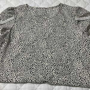 Women’s leopard print top